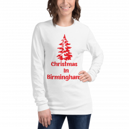 Christmas In Birmingham - Unisex Long Sleeve Tee